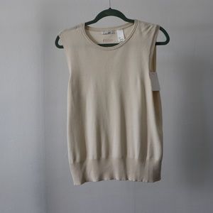 Cream Golf Vest